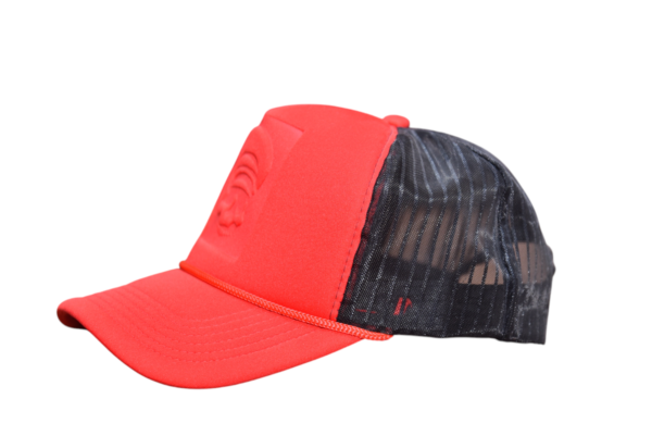 Red Imported Washable Cap - Image 2